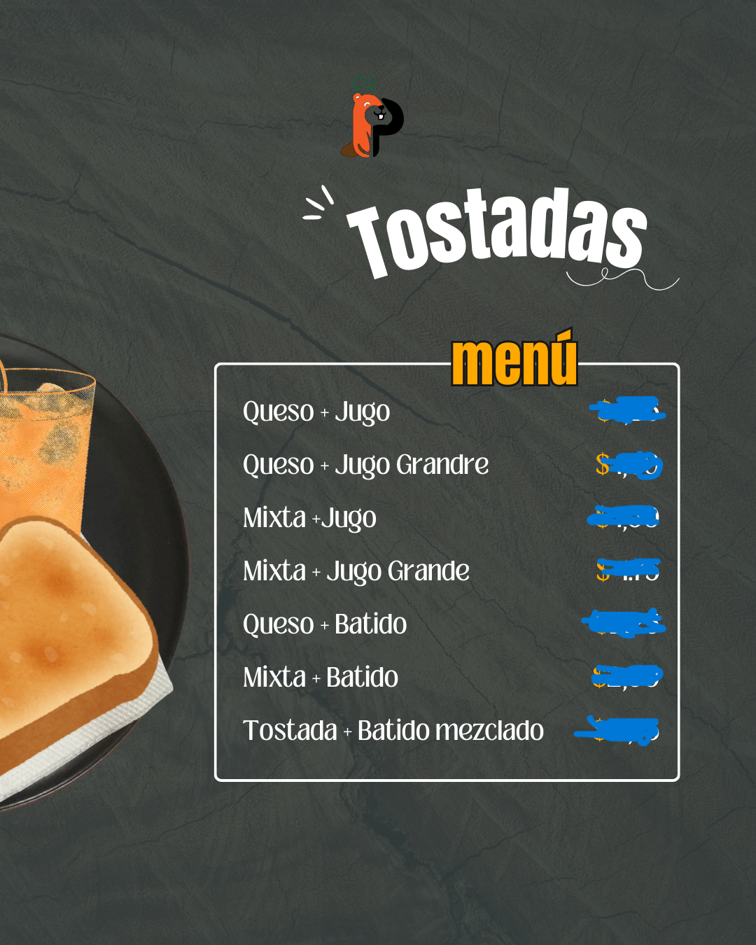 Diseño Menú